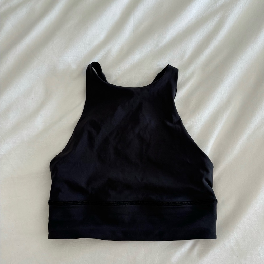 Lululemon energy high-neck longline bra
